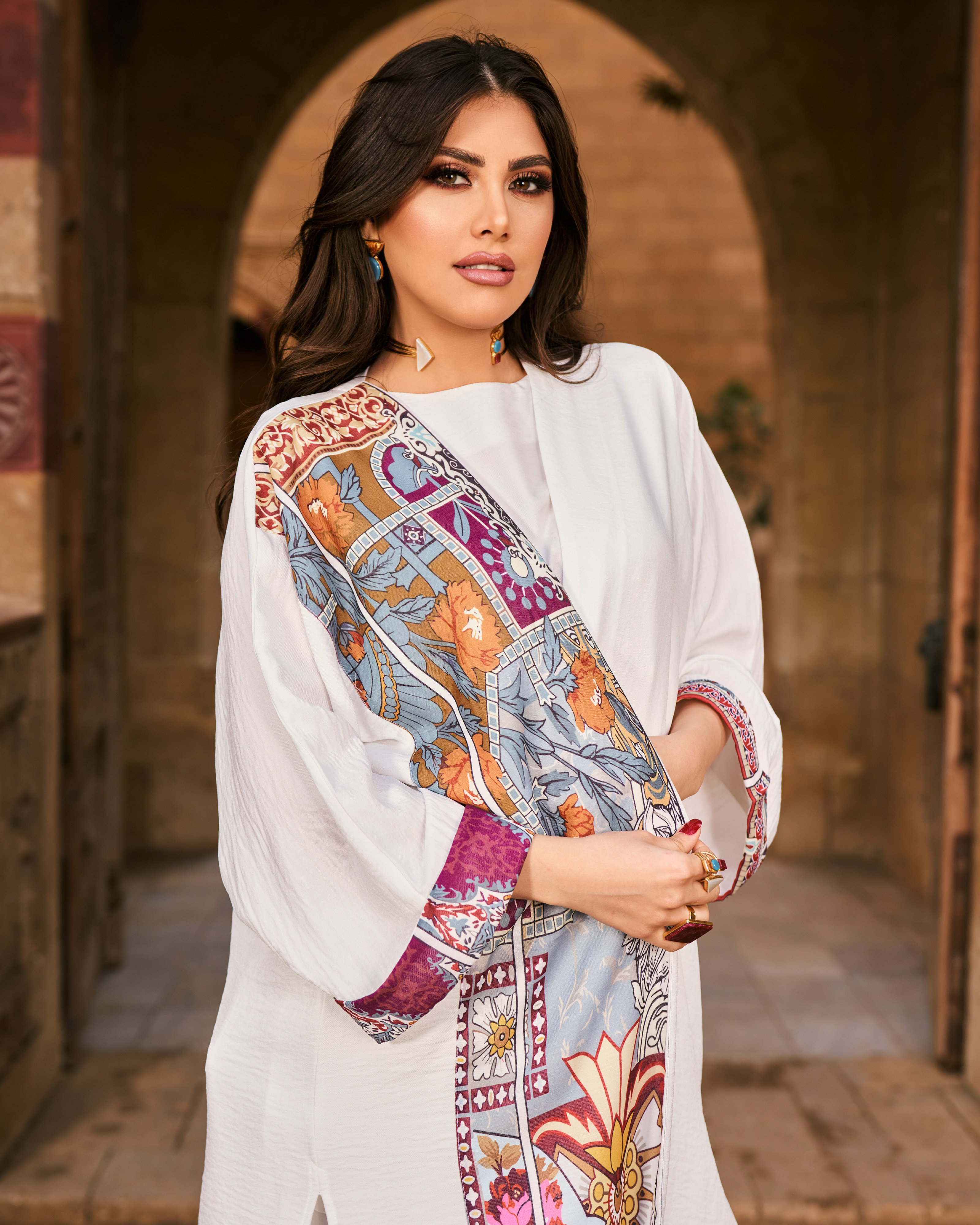 Printed Kaftan