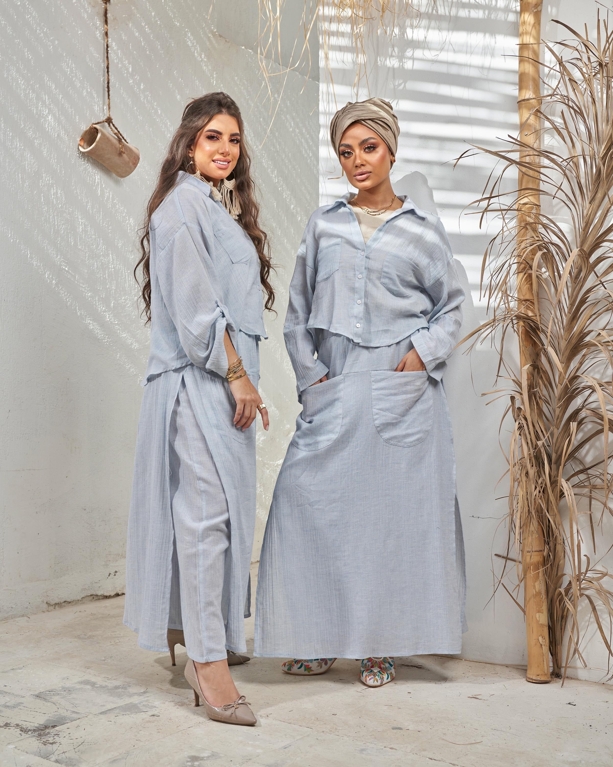 Baby Blue Glitzy Suit