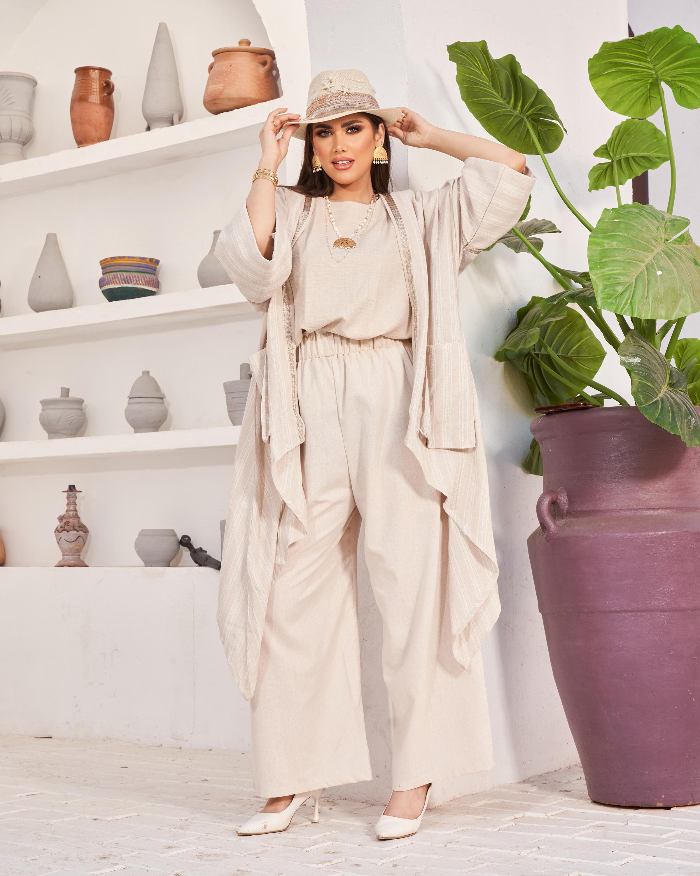 Linen suit