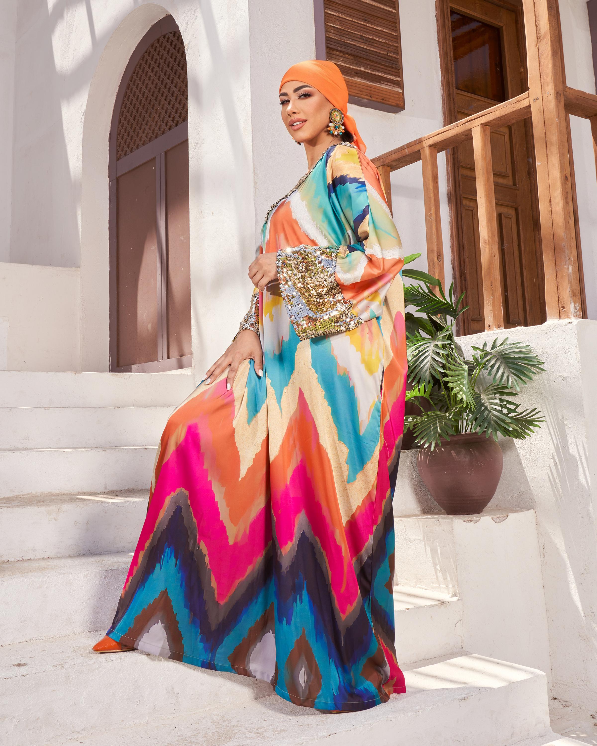 Multi-Color Dress