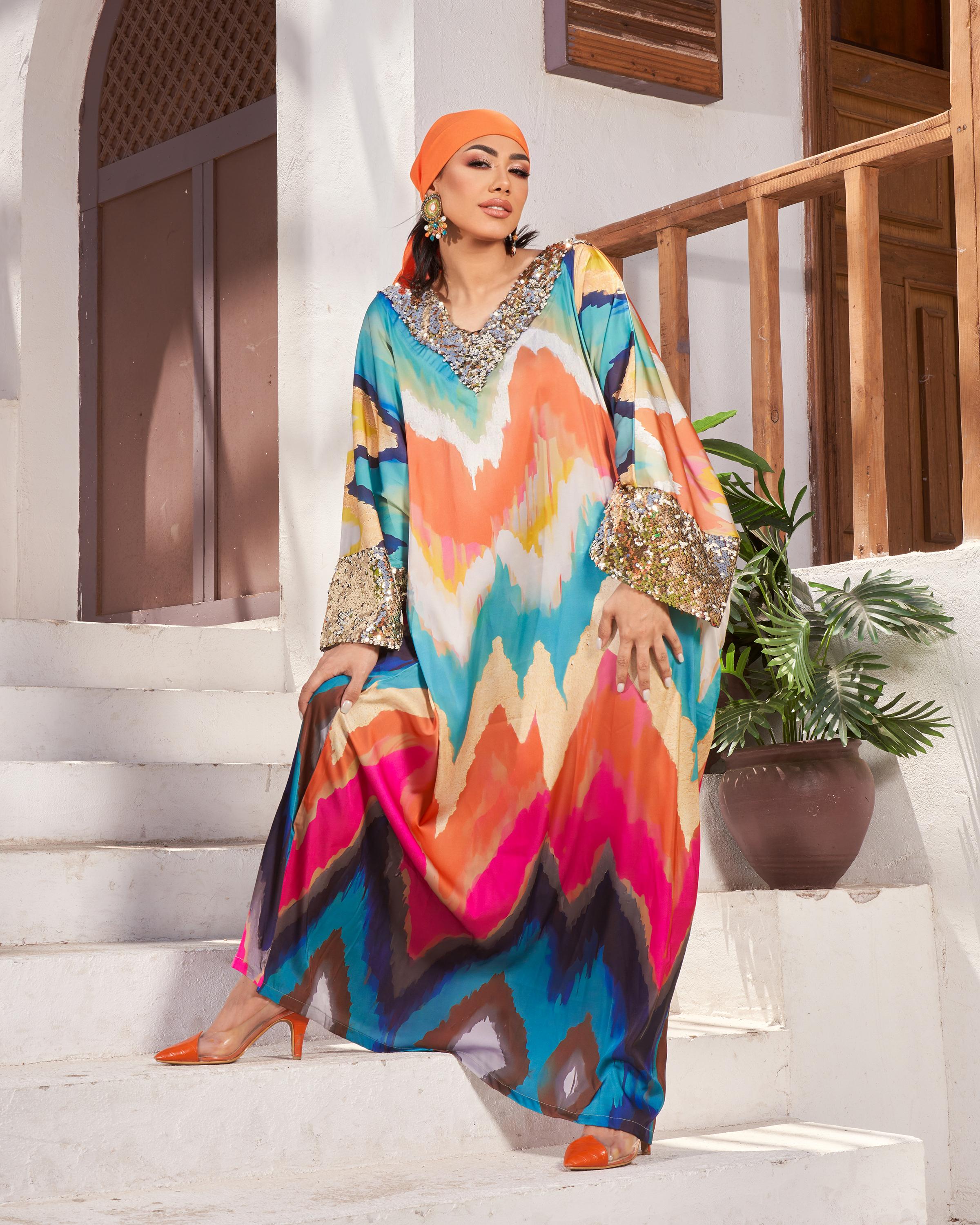 Multi-Color Dress