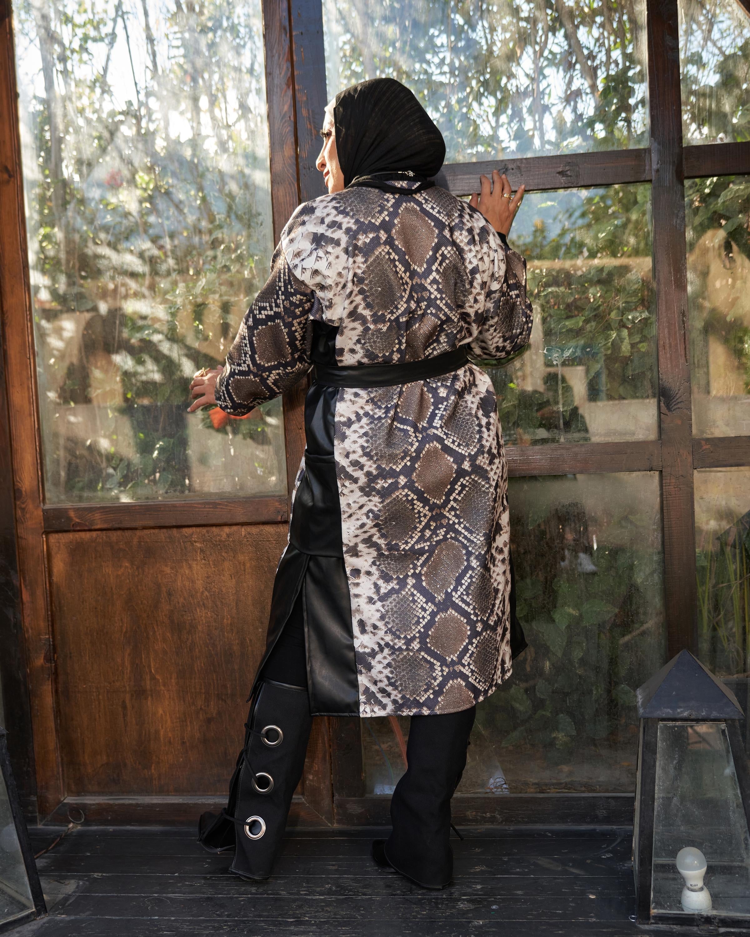 Snakeskin Dress