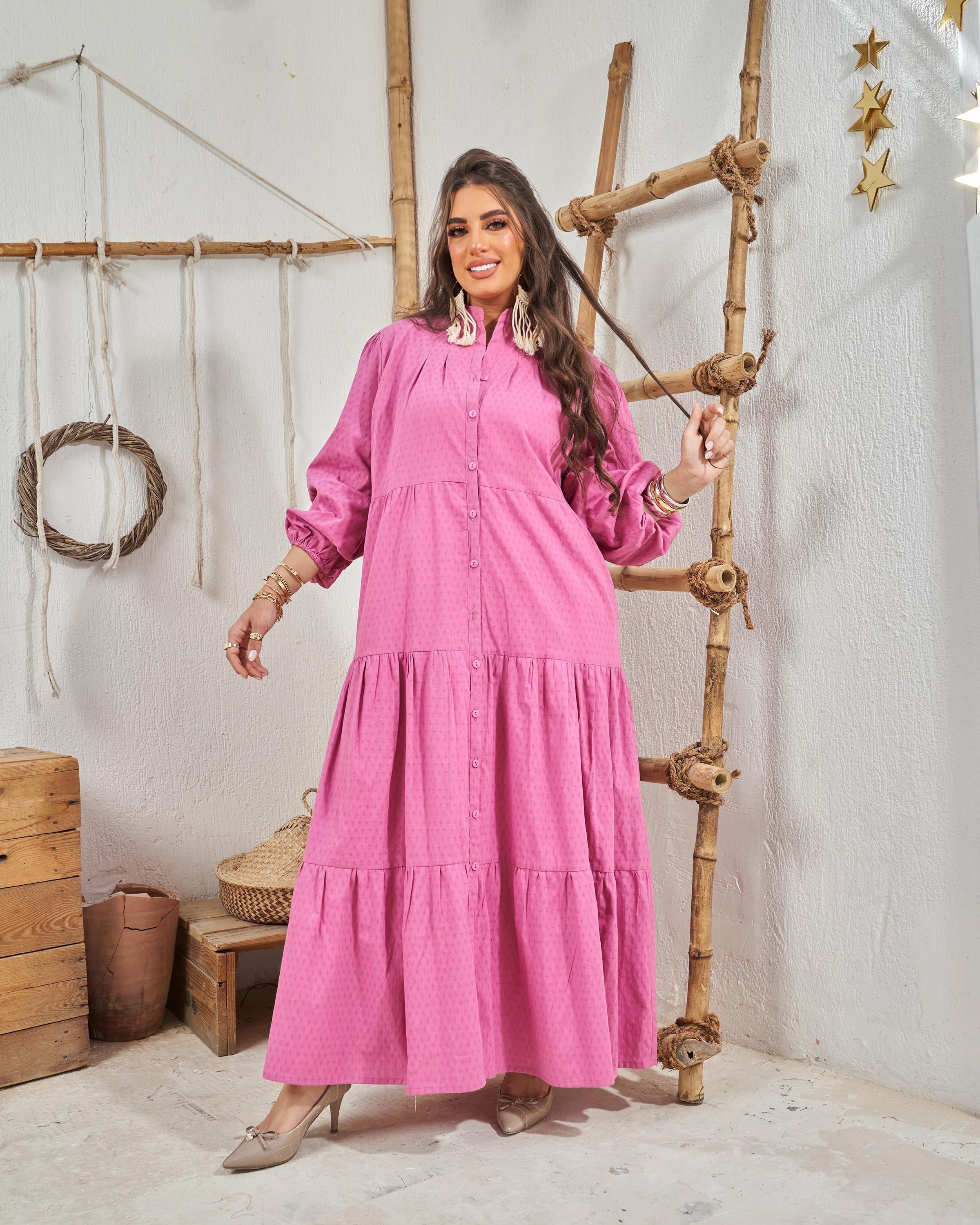 Fushia Basic Dress