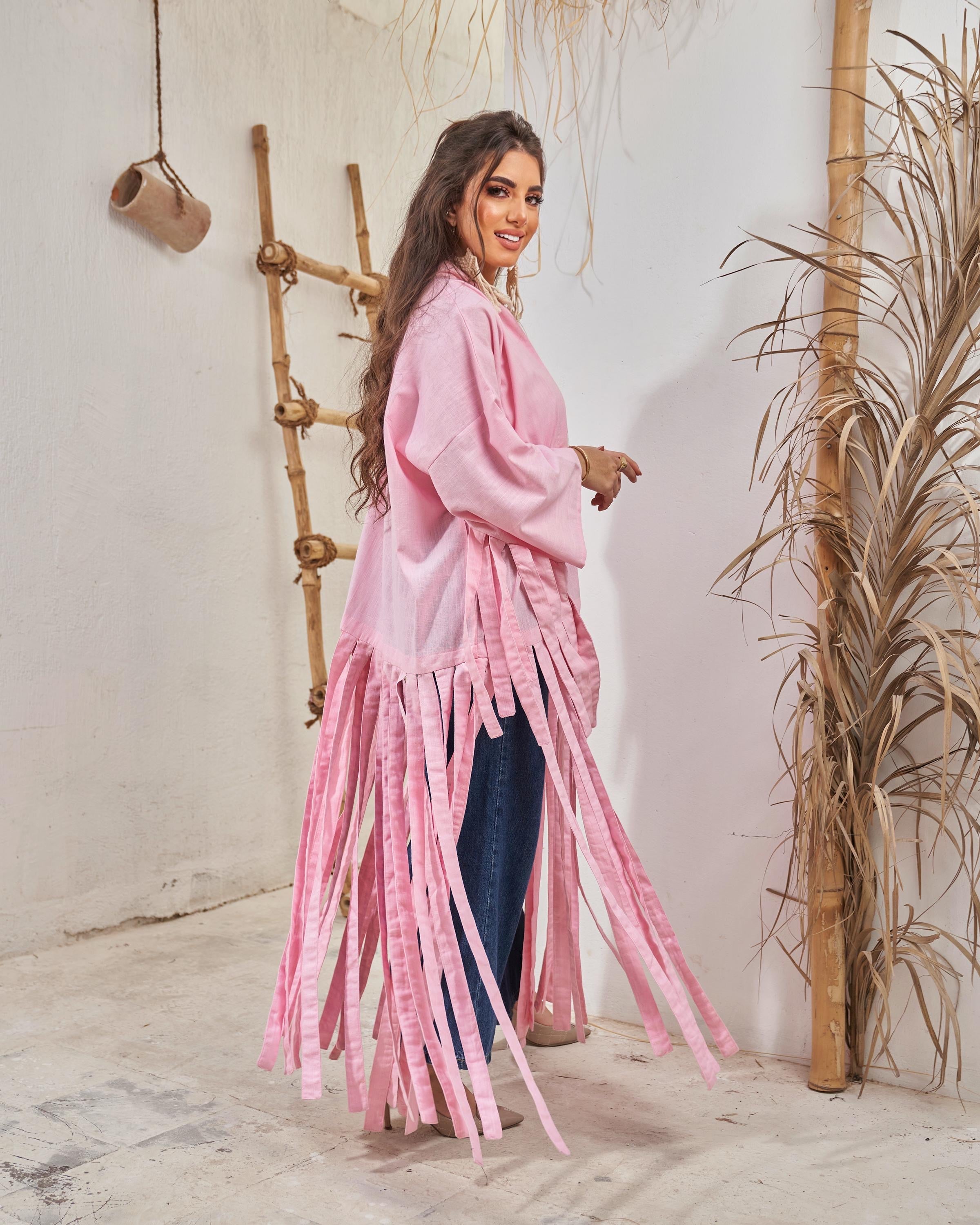 Rose Fluffy Cardigan