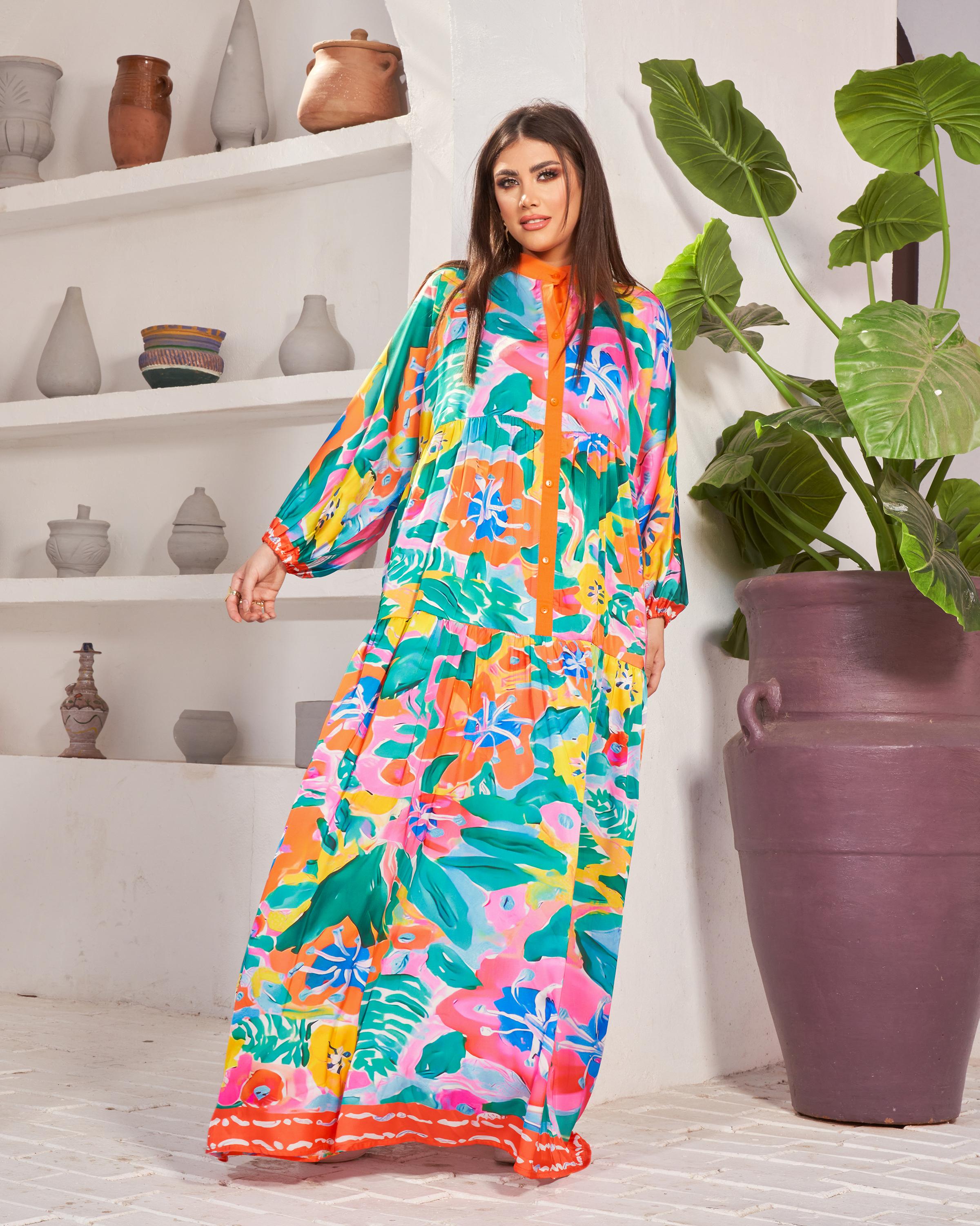Flori Colorful Dress