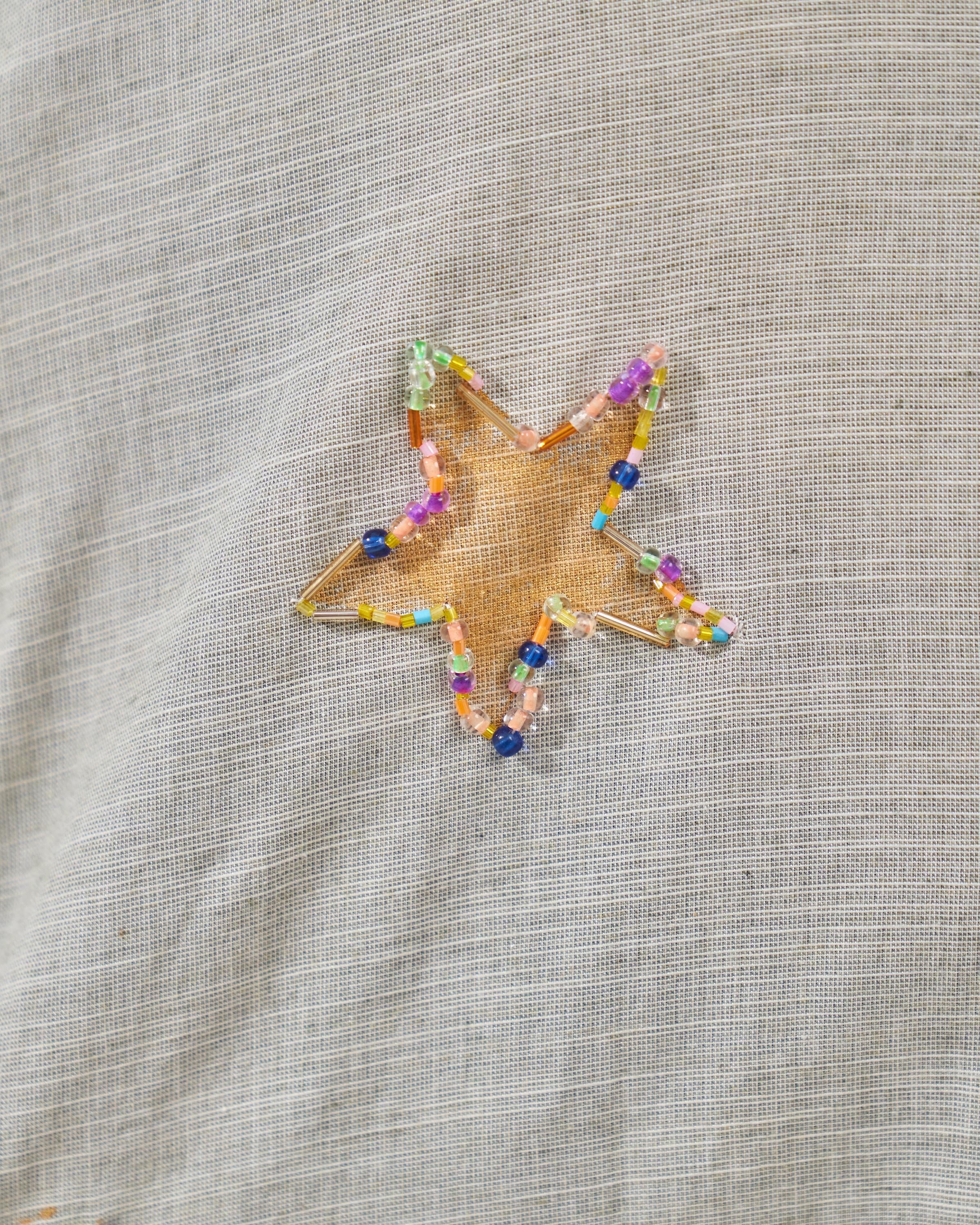 Multicolor Gold Star