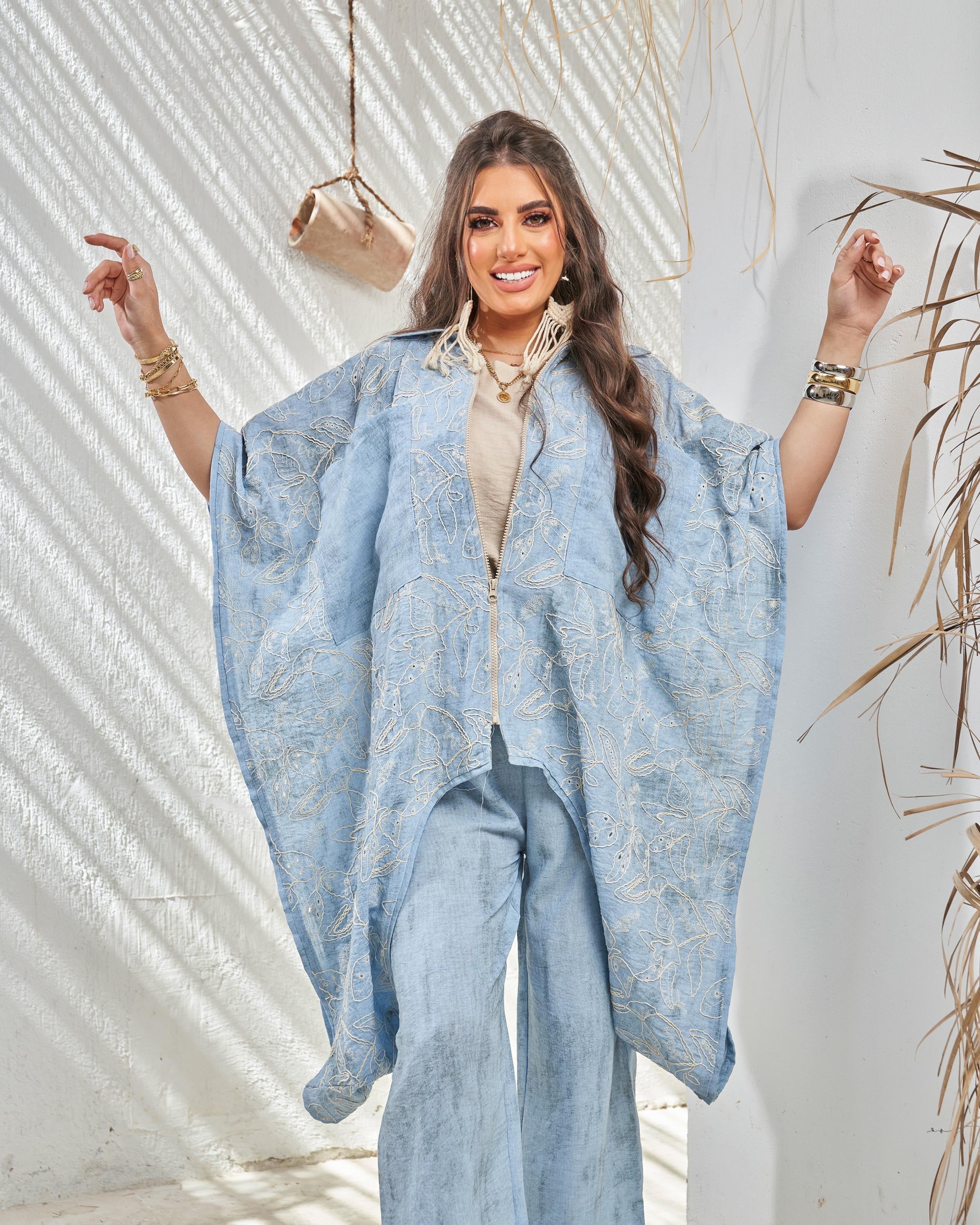 Elegant Baby Blue Suit